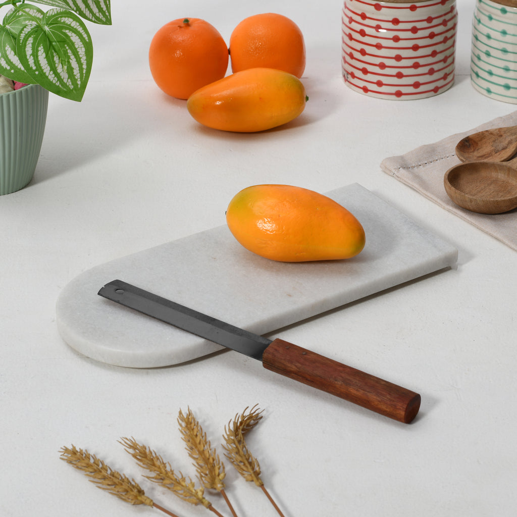 Decorative marble chopping board