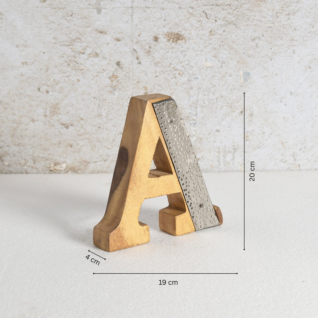 Soho Wood & Iron Alphabet