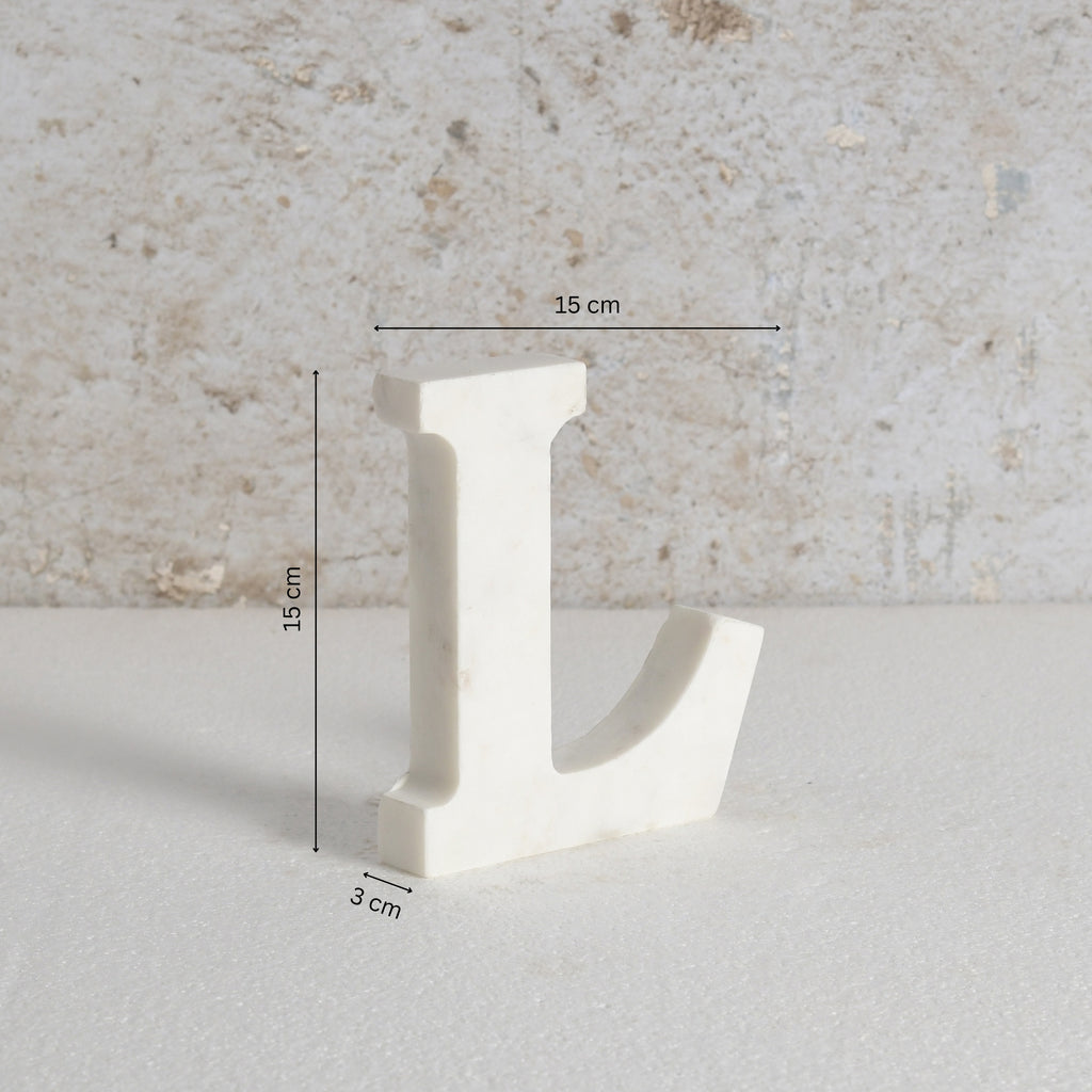 Astor Marble Alphabet