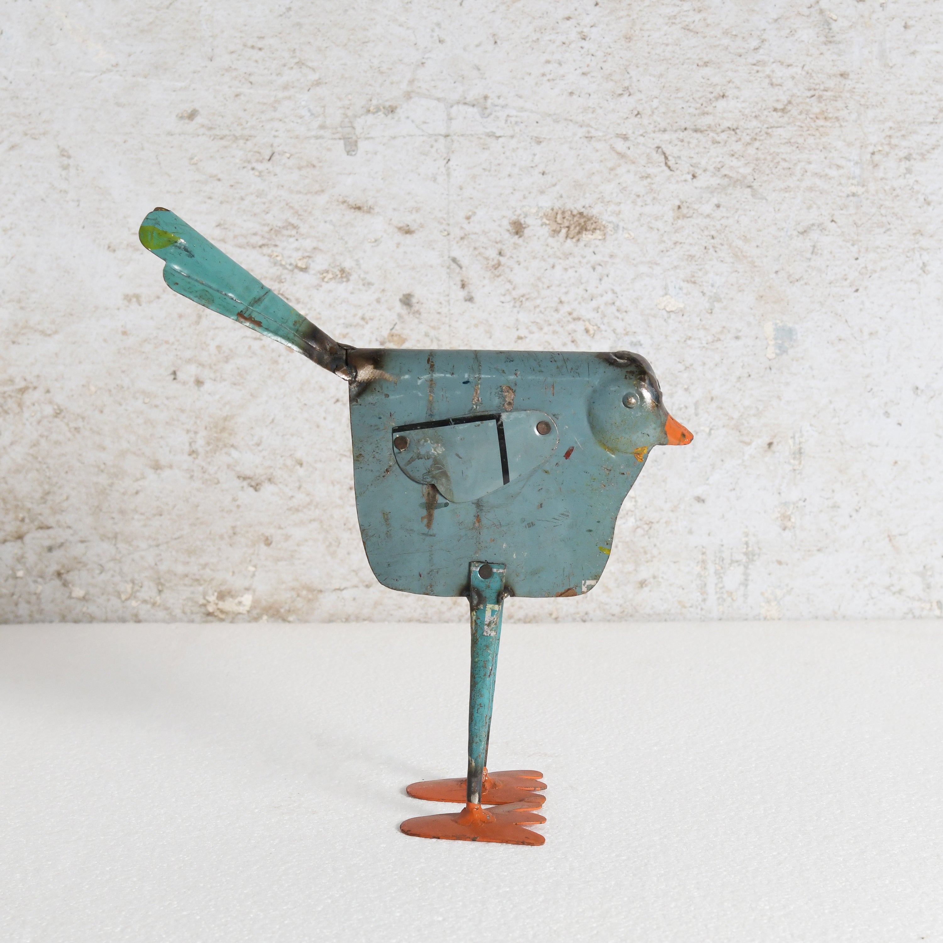 Iron bird decor item