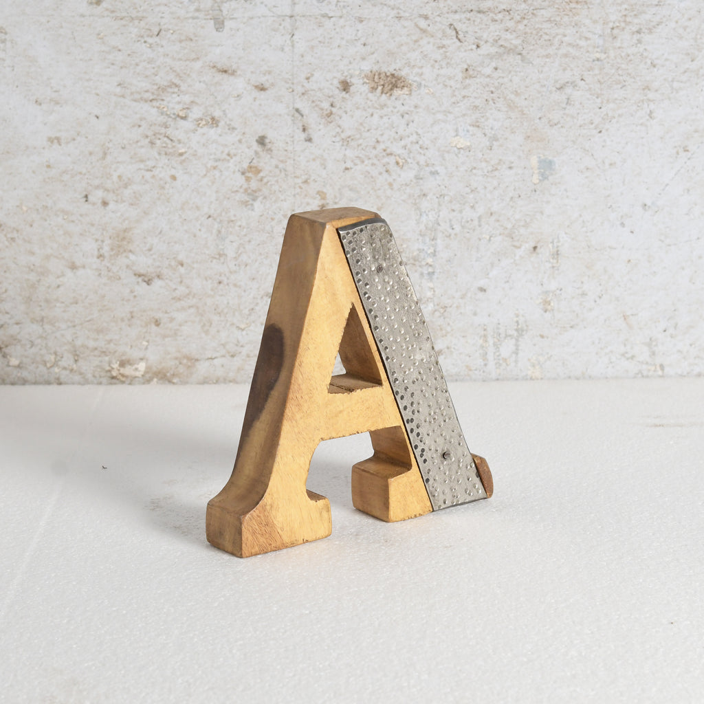 Soho Wood & Iron Alphabet
