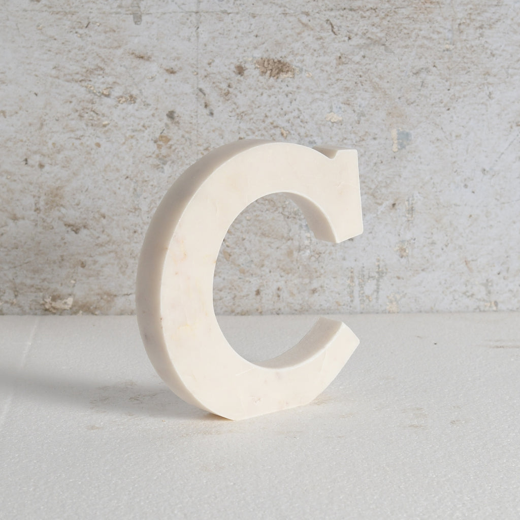 Astor Marble Alphabet