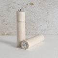 Elm wood white finish salt and pepper grinder