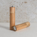 Mango wood brown finish salt and pepper grinder